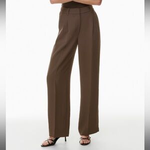 Wilfred Effortless Pant - Rich Mocha Brown